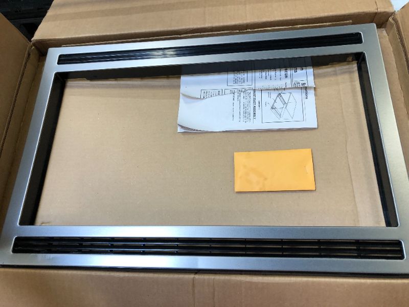 Photo 1 of Frigidaire MWTK27KF Trim Kit, 27 inches, Black/Stainless
