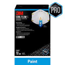 Photo 1 of 3M 3M PAINT SANDING VALVD RESP 10-CT
