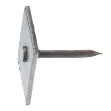 Photo 1 of #12 x 1 in. Metal Square Cap Roofing Nails (3 lb.-Pack)
