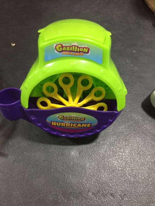 Photo 2 of Gazillion Bubbles Hurricane Machine, Colors May Vary , Green
BUBBLES NOT INCLUDED