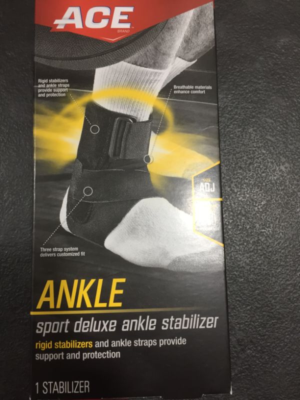 Photo 2 of Futuro - 70005248177 Sport Deluxe Ankle Stabilizer, Moderate Stabilizing Support, Adjust to Fit
