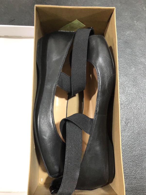 Photo 2 of Jessica Simpson Women's Mandalaye Square Toe Ankle-Wrap Ballet Flats
SIZE 8.5