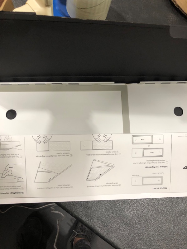 Photo 3 of Twelve South MagicBridge | Connects Apple Magic Trackpad 2 to Apple Wireless Keyboard - Trackpad and Keyboard not Included
