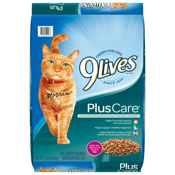 Photo 1 of 9Lives Plus Care with the Flavors of Tuna & Egg Cat Food, 13. 3lb
BEST BY 4-22-22