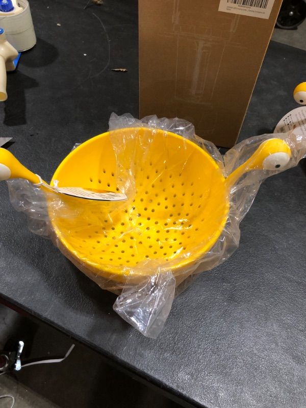 Photo 1 of OTOTO Spaghetti Monster - Kitchen Strainer for Draining Pasta, Vegetable, Fruit - Colander Dimensions 12.2x 8.27x 7.48 in - BPA free Food Strainers for the Kitchen - Strainer and Colander
