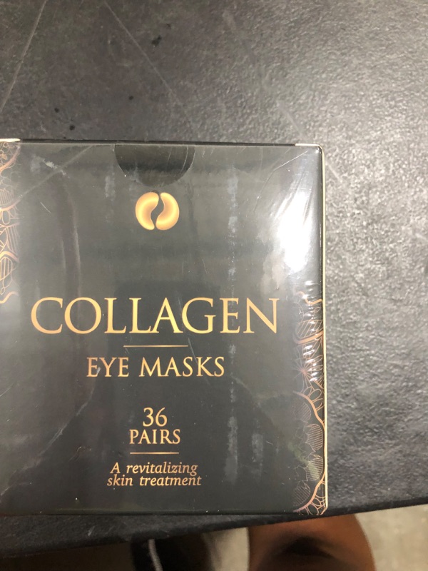 Photo 4 of 36 Pairs Collagen Under Eye Masks, 24K Gold Under Eye Patches (Reduce Bags and Puffiness), Dark Circles Under Eye Treatment, Eye Masks for Dark Circles and Puffiness, Under Eye Pads for Puffy Eyes
