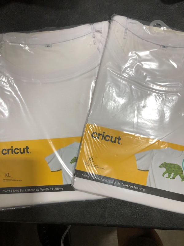 Photo 2 of Cricut mens Men's T-shirt
2 PACK 
SIZE XL