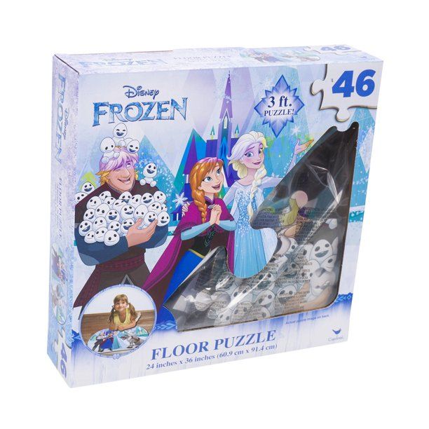 Photo 1 of Disney Frozen Floor Puzzle 46 Pieces (24 Inches X 36 Inches)
