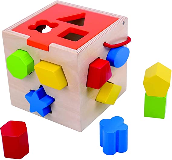 Photo 1 of Fat Brain Toys Take-Along Shape Sorter Baby Toys & Gifts for Babies
