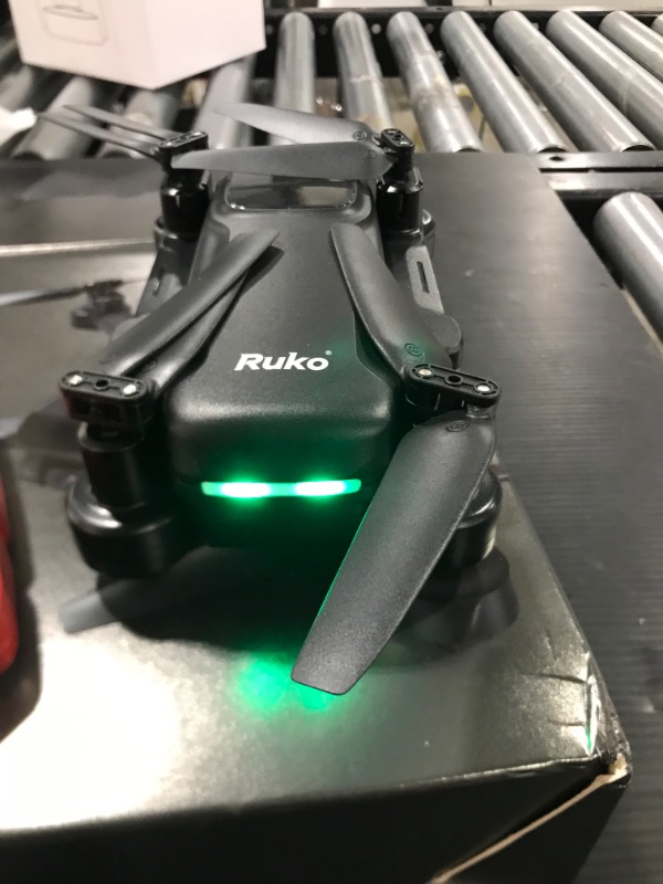 Photo 2 of Ruko Drones with Camera for Adults 4k, 40 Mins Flight Time, Foldable FPV GPS Drones for Beginners with Live Video, Follow Me, Auto Return Home, Encircling Flight(2 Batteries and Carrying Case)
