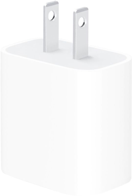 Photo 1 of Apple - 20W USB-C Power Adapter - White