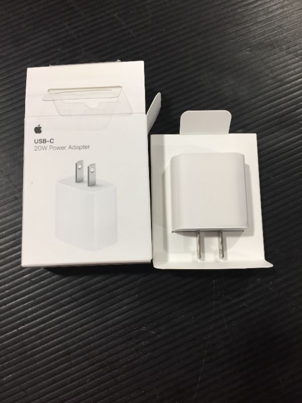 Photo 2 of Apple - 20W USB-C Power Adapter - White