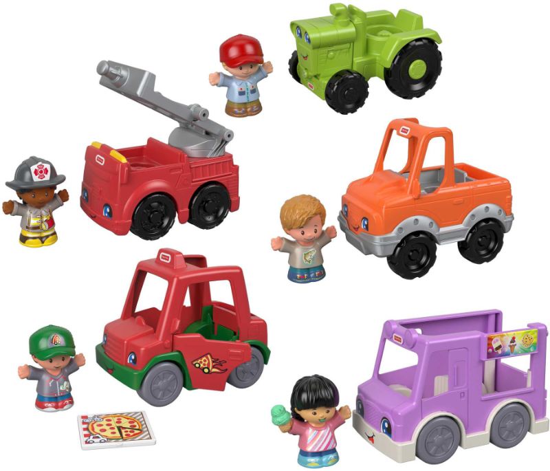 Photo 1 of Fisher-Price® Spielzeug-Auto »Little People, Fahrzeuge«, Inklusive Figuren