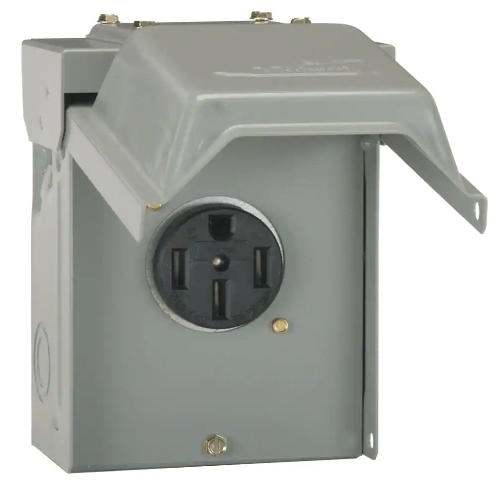 Photo 1 of 50 Amp Temporary RV Power Outlet
