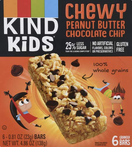 Photo 1 of (8 pack) Kind Peanut Butter Chocolate Chip Bar 6 Pack, 0.81 OZ
