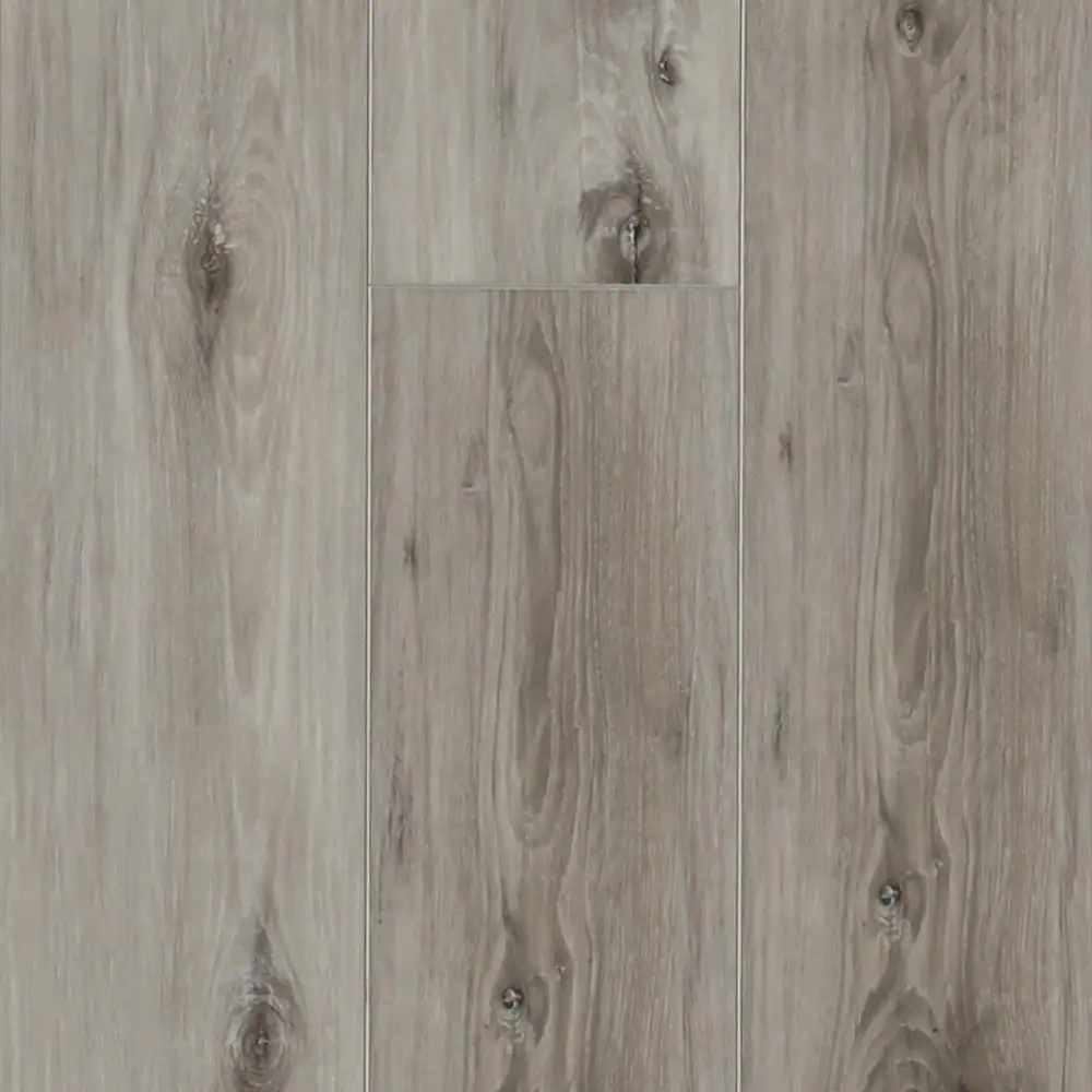 Photo 1 of Banff Gray Hickory 7.13 in. W x 48.03 in. L Waterproof High Traffic Luxury Vinyl Plank Flooring (19.05 sq. ft./case)
