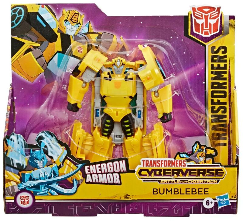 Photo 1 of Transformers Cyberverse Battle for Cybertron Bumblebee Ultra Action Figure
