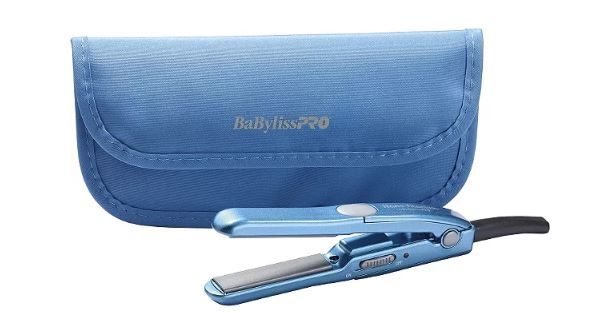 Photo 1 of Mini Straightening Iron with Travel Pouch
