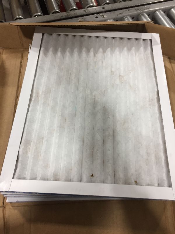 Photo 1 of Aerostar 16x20x1 MERV 8 Pleated Air Filter, AC Furnace Air Filter, 4 Pack
