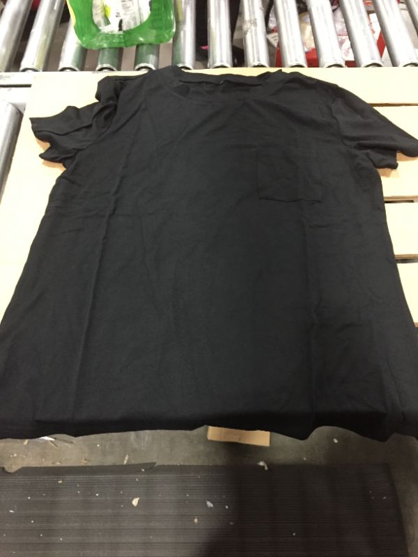 Photo 1 of women's black short sleeve shirt size xl