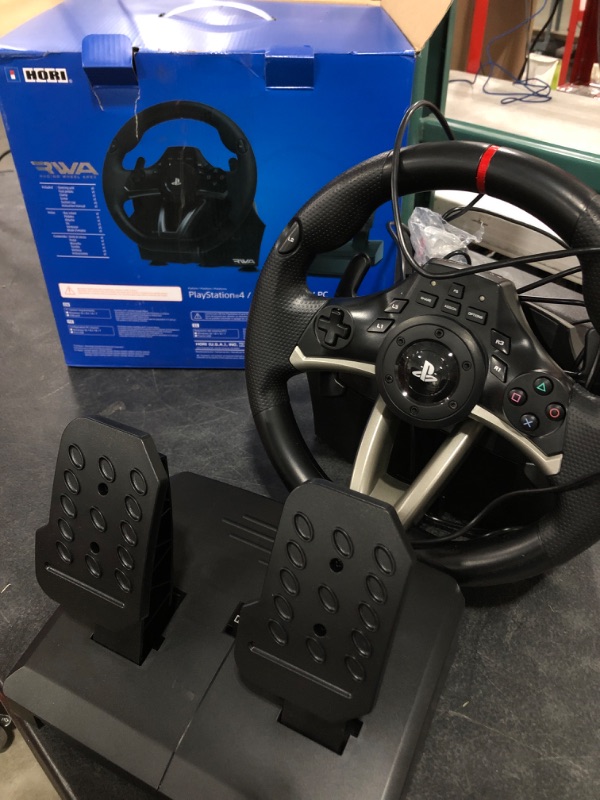 Photo 2 of HORI Racing Wheel Apex for PlayStation 4/3, and PC
