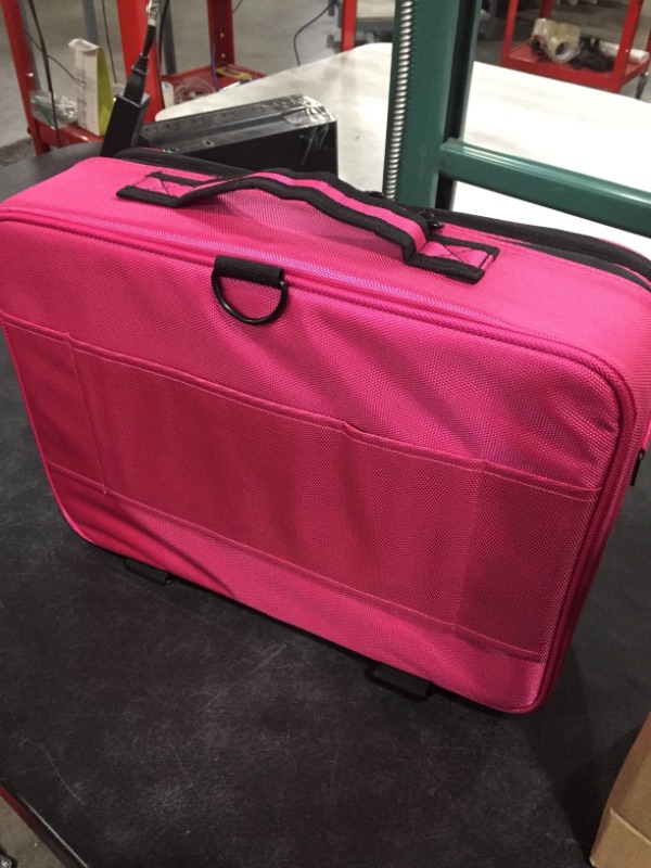 Photo 1 of A&A Travel Makeup Train Case - Max Large Cosmetics Bag with Adjustable Dividers Suitcase Toiletry Organizer Box
