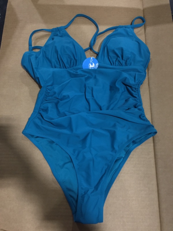 Photo 2 of Charmed Romance Crisscross One One Piece Swimsuit (M)
