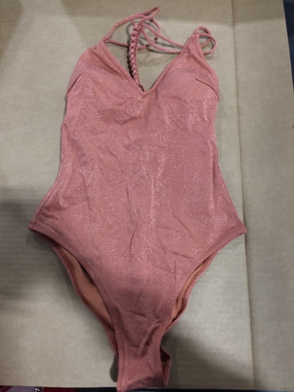Photo 1 of Payton Strappy Back One Piece Swimsuit (XS)
