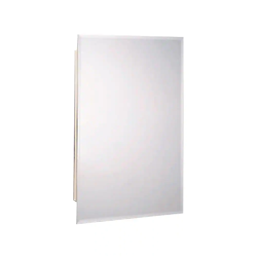 Photo 1 of 16 in. W x 25-7/8 in. H x 4-1/2 in. D Recessed or Surface Mount Frameless Beveled Bathroom Medicine Cabinet

