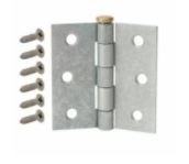 Photo 1 of 3-1/2 in. Galvanized Broad Utility Hinge 10 pack 
