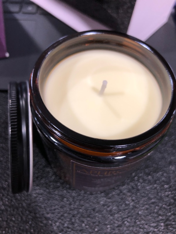 Photo 1 of Candles for Home Scented - APHRODY Candle Gifts for Women Men Bath Works Soy Wax Aromatherapy Candle Glass Jars Candles (A Peony & Blush Suede)
