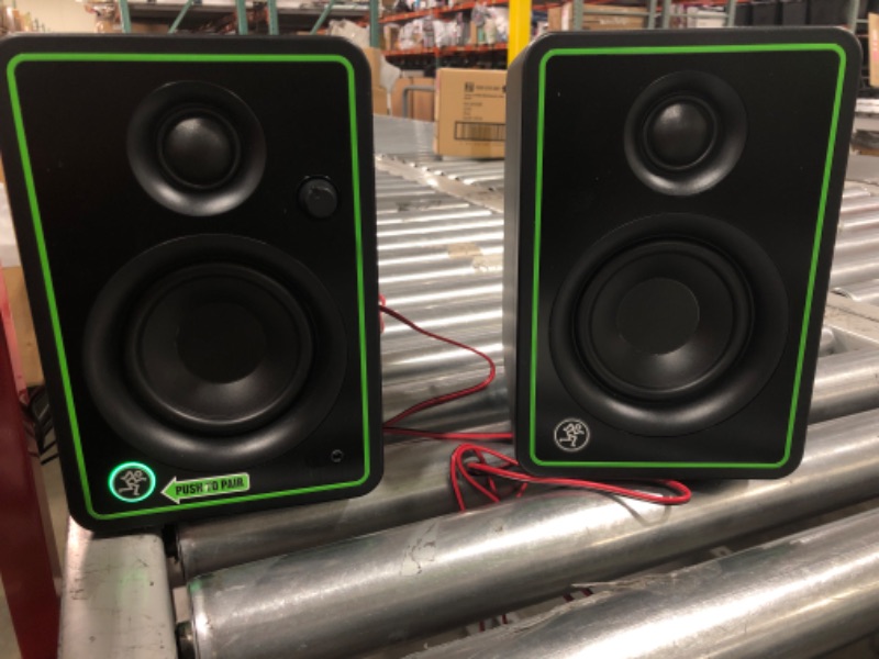 Photo 3 of Mackie CR-X Series, 3-Inch Multimedia Monitors with Professional Studio-Quality Sound and Bluetooth - Pair (CR3-XBT)
