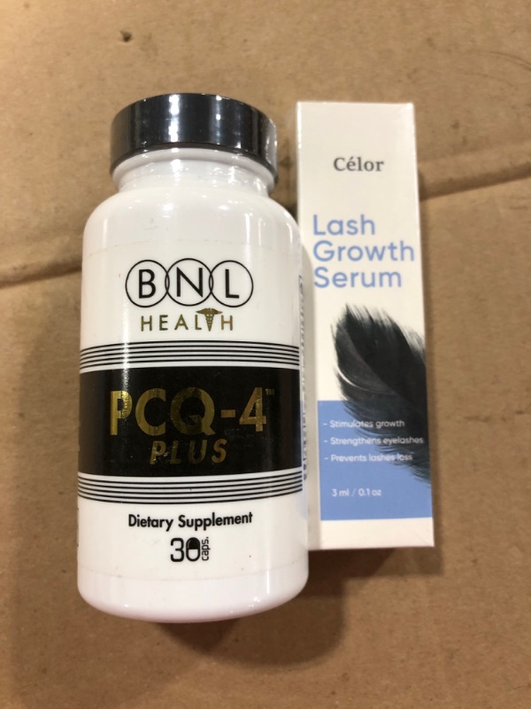 Photo 1 of Celor Eyelash Growth Serum - Eyebrow Growth Serum For Longer and Thicker Lashes - Lash growth serum, Eyebrow Serum, Lash Serum (3 ml), PCQ-4 Plus - Anti Aging Formula - Powerful Protection Against Cellular Aging

