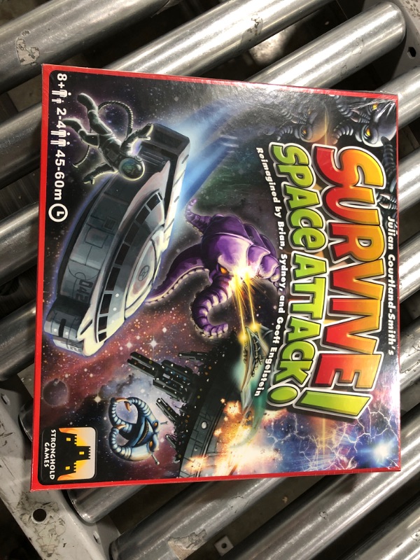 Photo 2 of Stronghold Boardgame Survive - Space Attack! SEALED
