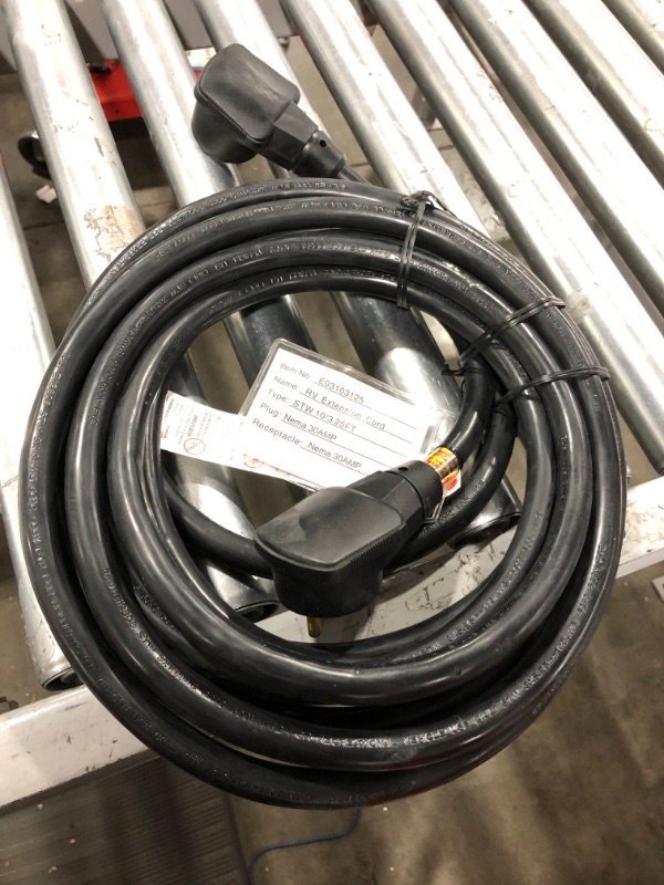 Photo 2 of TES 25 Ft. 10/3 30 Amp RV Extension Cord
