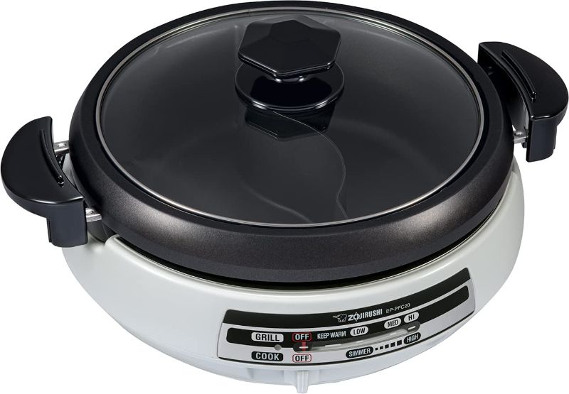 Photo 1 of Zojirushi EP-PFC20HA, Gourmet d’Expert® Electric Skillet for Yin Yang Hot Pot
