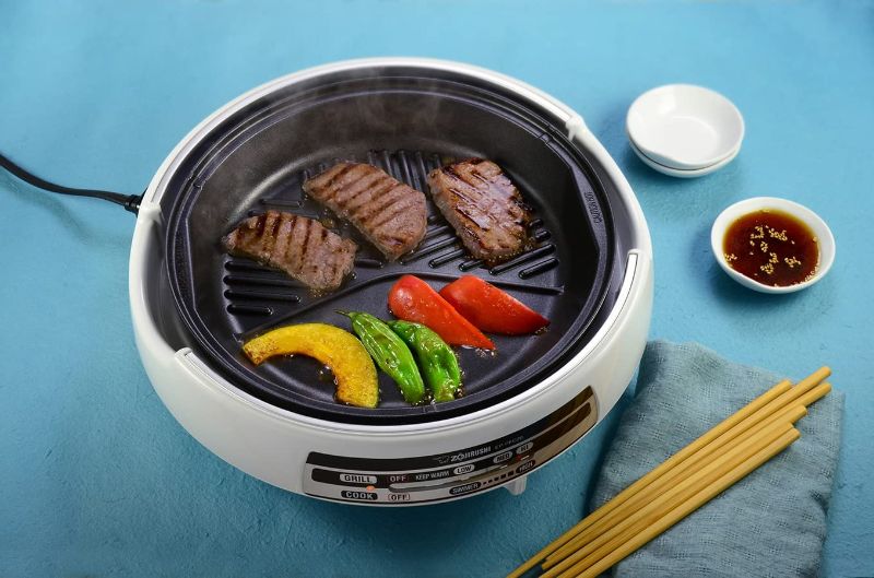 Photo 2 of Zojirushi EP-PFC20HA, Gourmet d’Expert® Electric Skillet for Yin Yang Hot Pot
