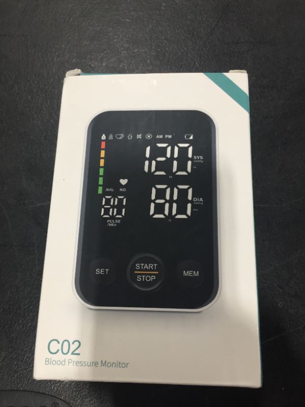 Photo 1 of c02 blood pressure monitor.