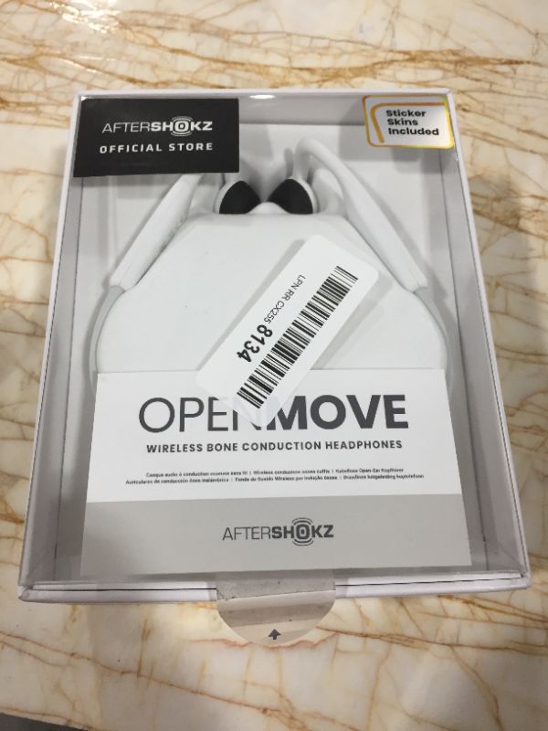 Photo 3 of AfterShokz OpenMove Wireless Bone Conduction Open-Ear Bluetooth Headphones Includes Pack
