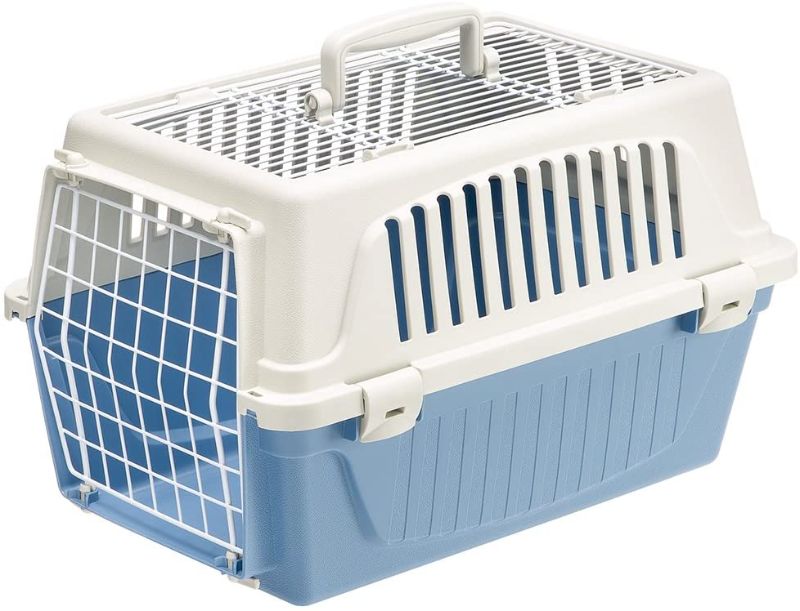 Photo 1 of Atlas Two-Door Pet Carrier | Easy Assembly Pet Carrier with Front & Top Door Featuring Secure Side-Clip Construction (No Tedious Nut & Bolt Assembly)
