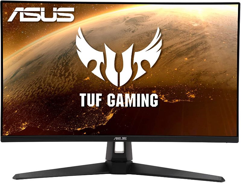 Photo 1 of ASUS TUF Gaming 27" 2K HDR Monitor (VG27AQ1A) - QHD (2560 x 1440), IPS, 170Hz (Supports 144Hz), 1ms, Extreme Low Motion Blur, Speaker, G-SYNC Compatible, VESA Mountable, DisplayPort, HDMI