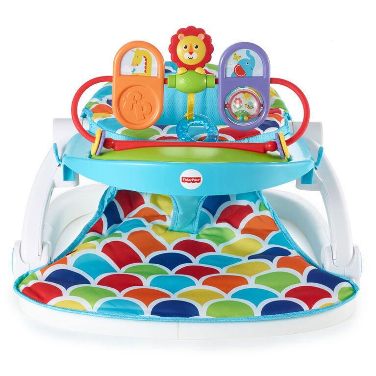 Photo 1 of Fisher-Price Deluxe Sit-Me-Up Floor Seat with Toy Tray