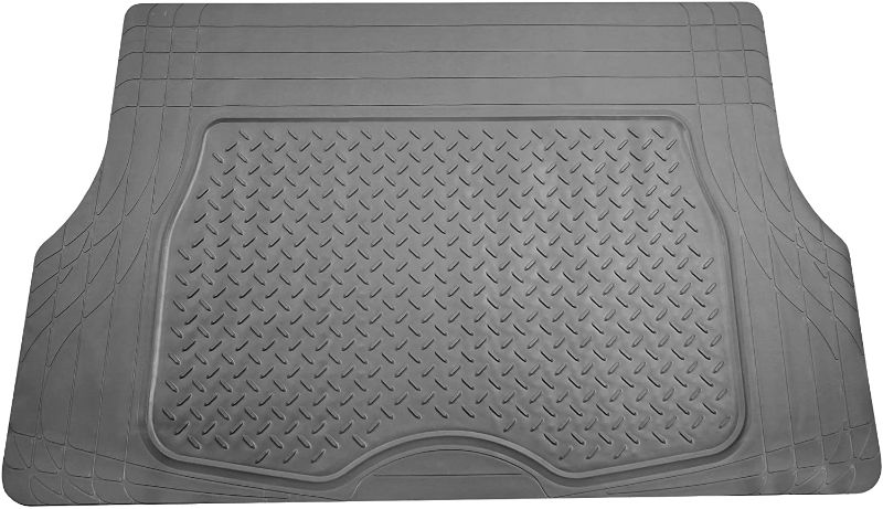 Photo 1 of  for all weather protection Universal Fit Premium Quality Trimmable Gray Automotive Cargo Mat/Trunk Liner fits most Cars, SUVs, and Trucks
