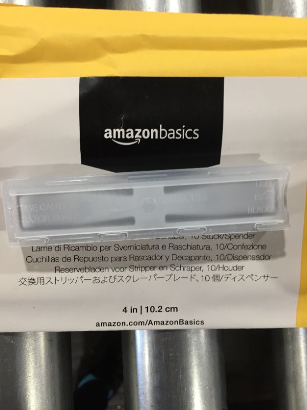 Photo 3 of Amazon Basics 4" Replacement Stripper and Scraper Blades, 10/dispenser
3 PACKS 