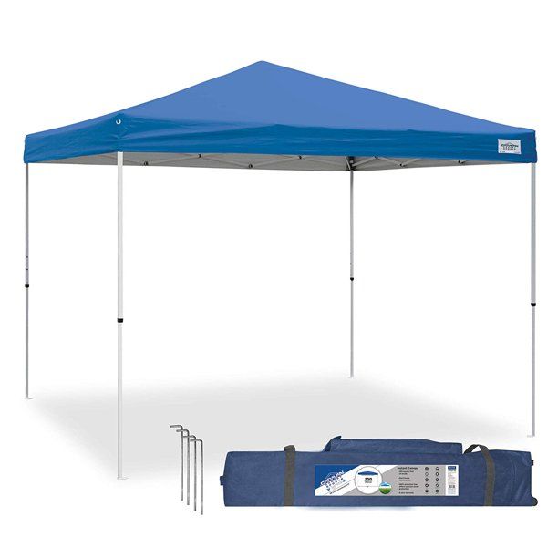 Photo 1 of Caravan Canopy V Series 2 Pro 10' x 10' Entry Level Straight Leg Canopy, Blue
