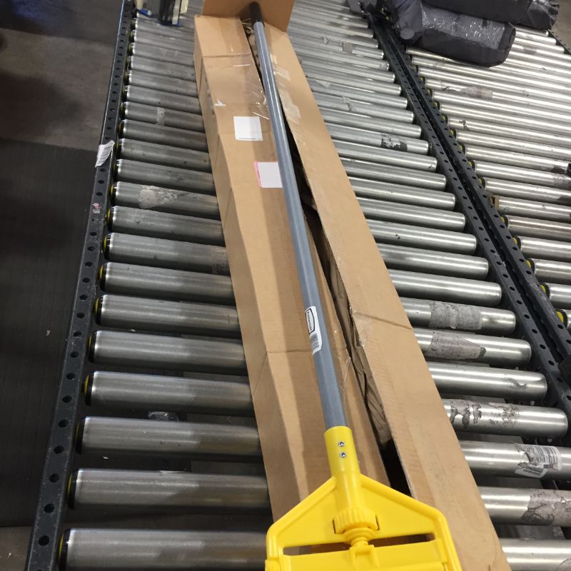 Photo 1 of Rubbermaid Commercial Wet Mop Handle Gray / Yellow