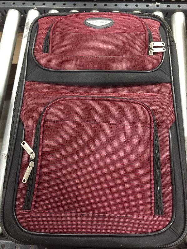 Photo 4 of Travel Select Amsterdam Expandable Rolling Upright Luggage, Burgundy 2 piece