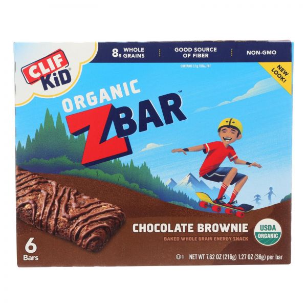 Photo 1 of 3 pack of Clif Bar Zbar Og2 Choc Brownie 6/1.27Oz
