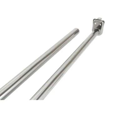 Photo 1 of 30 in. - 48 in. Polished Chrome Adjustable Closet Rod
