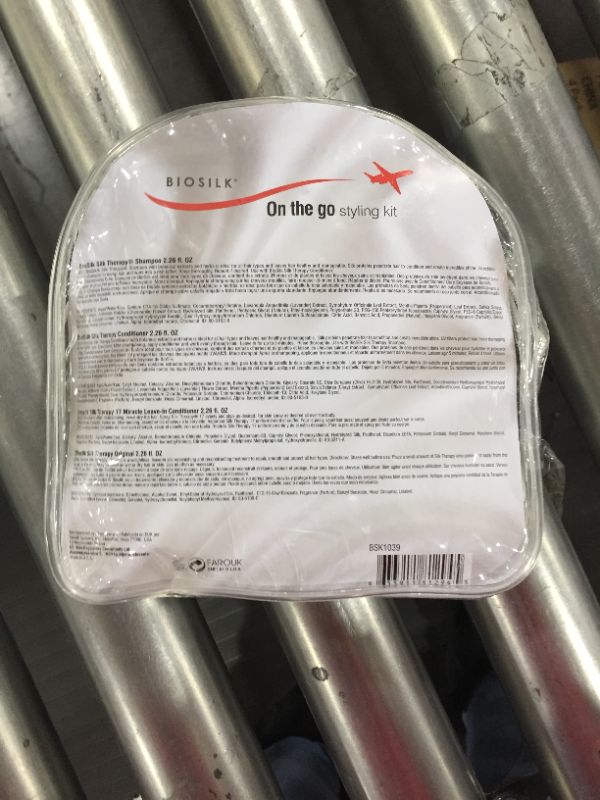 Photo 1 of Biosilk The Miracle of Silk Kit | Contains Silk Therapy Shampoo, Conditioner, Original Leave-In Treatment, Miracle 17 Leave-In Treatment | 2.26 Ounces Each | On the Go Styling Kit |
